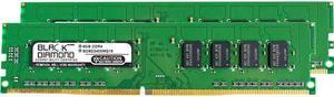 Black Diamond Memory 16GB (2 x 8GB) DDR4 2400 (PC4 19200) Desktop Memory Model BD8GX22400MQ22