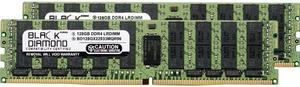Black Diamond Memory 256GB (2 x 128GB) ECC Registered DDR4 2933 (PC4 23400) Server Memory Model BD128GX22933MQR96