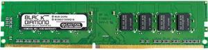 Black Diamond Memory 8GB DDR4 2133 (PC4 17000) Desktop Memory Model BD8G2133MQ22