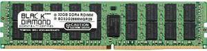 Black Diamond Memory 32GB ECC Registered DDR4 2666 (PC4 21300) Server Memory Model BD32G2666MQR29