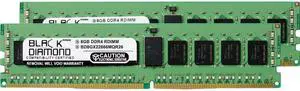 Black Diamond Memory 16GB (2 x 8GB) ECC Registered DDR4 2666 (PC4 21300) Server Memory Model BD8GX22666MQR26