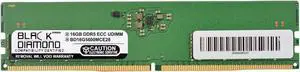 Black Diamond 16GB (2Rx8) DDR5 5600 ECC Memory  BD16G5600MCE28