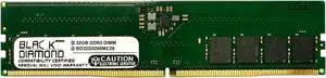 Black Diamond 32GB (2Rx8) DDR5 5200 Memory  BD32G5200MC28
