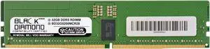Black Diamond 32GB (2Rx8) DDR5 5200 ECC REG Memory  BD32G5200MCR28