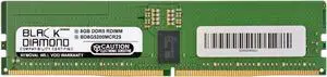 Black Diamond 8GB (2Rx8) DDR5 5200 ECC REG Memory  BD8G5200MCR28