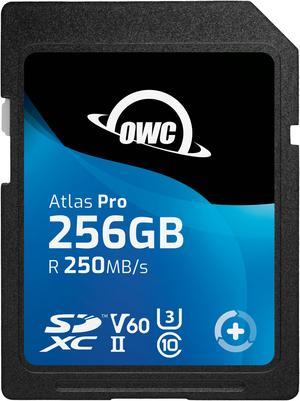 OWC Atlas Pro UHS-II memory card 256GB SDXC flash memory