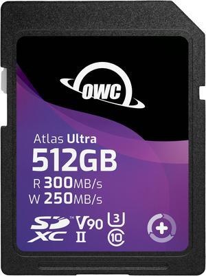 OWC Atlas Ultra SDXC 512GB SDXC Flash Memory