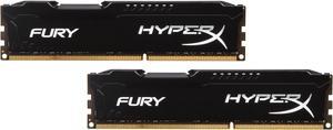 HyperX FURY 16GB (2 x 8GB) DDR3 1333 (PC3 10600) Desktop Memory Model HX313C9FBK2/16