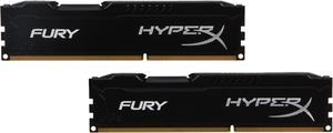 HyperX FURY 8GB (2 x 4GB) DDR3 1333 (PC3 10600) Desktop Memory Model HX313C9FBK2/8