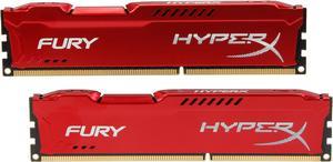 HyperX FURY 8GB (2 x 4GB) DDR3 1333 (PC3 10600) Desktop Memory Model HX313C9FRK2/8