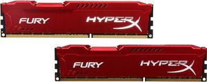 HyperX FURY 16GB (2 x 8GB) DDR3 1600 (PC3 12800) Desktop Memory Model HX316C10FRK2/16