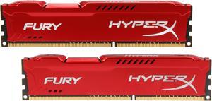 HyperX FURY 8GB (2 x 4GB) DDR3 1600 (PC3 12800) Desktop Memory Model HX316C10FRK2/8