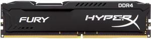 HyperX Fury 16GB (1 x 16GB) DDR4 2400MHz DRAM (Desktop Memory) CL15 1.2V Black DIMM (288-pin) HX424C15FB/16 (Intel XMP, AMD Ryzen)