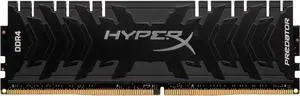 HyperX Predator 8GB (1 x 8GB) DDR4 3000MHz DRAM (Desktop Memory) CL15 1.35V Black DIMM (288-pin) HX430C15PB3/8 (Intel XMP)