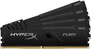 HyperX FURY 64GB (4 x 16GB) DDR4 3600 (PC4 28800) Desktop Memory Model HX436C18FB4K4/64