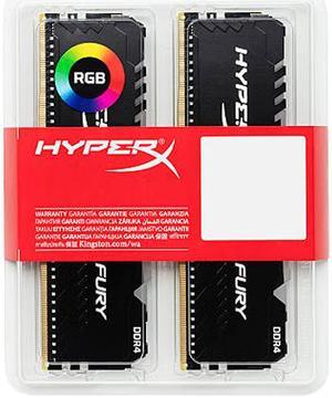 HyperX FURY 16GB 2 x 8GB DDR4 3600 PC4 28800 Desktop Memory Model HX436C17FB3AK216