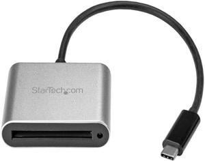 StarTech CFASTRWU3C StarTech.com CFast Card Reader -  USB C - Memory Card Reader - Card to USB-C - Portable CFast 2.0 Reader / Writer