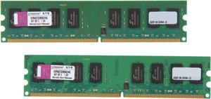 Kingston 4GB (2 x 2GB) DDR2 667 (PC2 5300) Dual Channel Kit Desktop Memory Model KVR667D2N5K2/4G