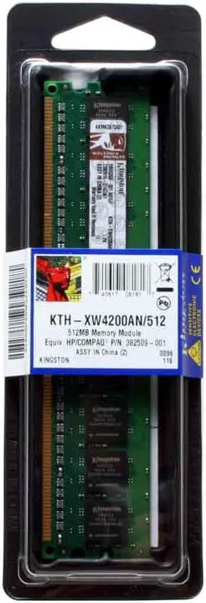 Kingston 512MB DDR2 533 (PC2 4200) Unbuffered System Specific Memory for HP/Compaq Model KTH-XW4200AN/512