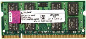 Kingston 2GB DDR2 667 (PC2 5300) Unbuffered System Specific Memory for Toshiba Model KTT667D2/2G