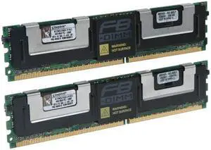 Kingston 8GB (2 x 4GB) DDR2 667 (PC2 5300) ECC Fully Buffered System Specific Memory for IBM Model KTM5780LP/8G