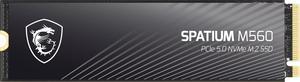 MSI SPATIUM M560 PCIe 5.0 NVMe M.2 2TB Solid State Drive (SSD) - SM560N2TB