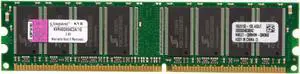 Kingston ValueRAM 1GB DDR 400 (PC 3200) Unbuffered Desktop Memory Model KVR400X64C3A/1G