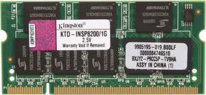 Kingston 1GB DDR 266 (PC 2100) Unbuffered System Specific Memory For Dell Model KTD-INSP8200/1G