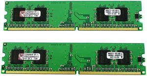 Kingston ValueRAM 512MB (2 x 256MB) DDR2 533 (PC2 4200) Dual Channel Kit Desktop Memory Model KVR533D2N4K2/512