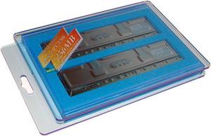 GeIL Ultra Series 512MB (2 x 256MB) DDR 400 (PC 3200) Dual Channel Kit System Memory Model GL5123200DC