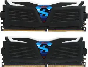 GeIL SUPER LUCE 16GB (2 x 8GB) DDR4 2400 (PC4 19200) Desktop Memory Model GLW416GB2400C15DC GeIL SUPER LUCE 16GB (2 x 8GB) DDR4 2400 (PC4 19200) Desktop Memory Model GLW416GB2400C15DC