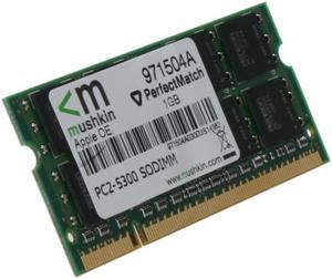 Mushkin Enhanced 1GB DDR2 667 (PC2 5300) Memory for Apple Notebook Model 971504A