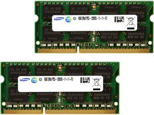 16GB (2 x 8GB) 204-Pin DDR3 SO-DIMM DDR3 1600 (PC3 12800) Laptop Memory Model M471B1G73CB0-CK0