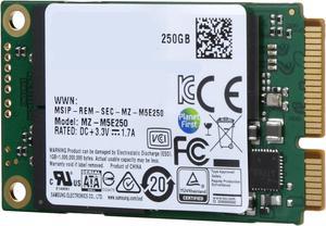 SAMSUNG 850 EVO mSATA 250GB SATA III 3D NAND Internal SSD Single Unit Version MZ-M5E250BW