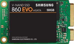 SAMSUNG 860 EVO Series mSATA 500GB SATA III V-NAND 3-bit MLC Internal Solid State Drive (SSD) MZ-M6E500BW