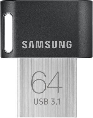 Samsung 64GB FIT Plus USB 3.1 Flash Drive, Speed Up to 200MB/s (MUF-64AB/AM)