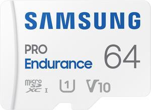 SAMSUNG PRO Endurance 64GB microSDXC Flash Card Model MB-MJ64KA/AM