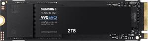 SAMSUNG SSD 990 EVO 2TB, PCIe 5.0 M.2 2280, Seq. Read Speeds Up-to 5,000MB/s (MZ-V9E2T0B/AM)