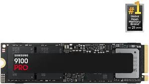 SAMSUNG 9100 PRO M.2 2280 8TB PCI-Express 5.0 x4 Samsung V NAND TLC (V8) Internal Solid State Drive (SSD) MZ-VAP8T0B/AM SAMSUNG 9100 PRO M.2 2280 8TB PCI-Express 5.0 x4 Samsung V NAND TLC (V8) Internal Solid State Drive (SSD) MZ-VAP8T0B/AM