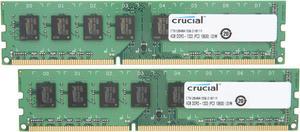 Crucial 8GB (2 x 4GB) DDR3 1333 (PC3 10600) Desktop Memory Model CT2KIT51264BA1339