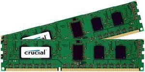 Crucial 4GB (2 x 2GB) ECC Unbuffered DDR3 1333 (PC3 10600) Desktop Memory Model CT2KIT25672BA1339