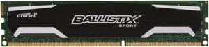 Ballistix Sport 8GB DDR3 1600 (PC3 12800) Desktop Memory Model BLS8G3D1609DS1S00