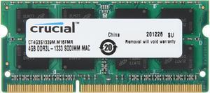 Crucial 4GB DDR3 1333 (PC3 10600) Memory for Apple Model CT4G3S1339M