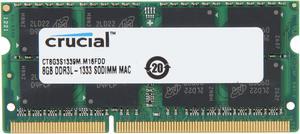 Crucial 8GB DDR3 1333 (PC3 10600) Memory for Apple Model CT8G3S1339M