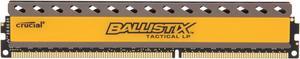 Ballistix Tactical 4GB DDR3L 1600 (PC3L 12800) Low Profile Desktop Memory Model BLT4G3D1608ET3LX0