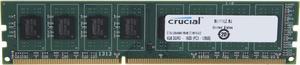 Crucial 4GB DDR3 1600 (PC3 12800) Desktop Memory Model CT51264BA160B