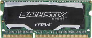 Ballistix Sport SODIMM 4GB 204-Pin DDR3 SO-DIMM DDR3L 1600 (PC3L 12800) Laptop Memory Model BLS4G3N169ES4
