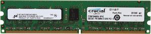 Crucial 2GB ECC Unbuffered DDR2 800 (PC2 6400) Server Memory Model CT25672AA80EA