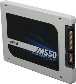 Crucial M550 2.5" 512GB SATA 6Gbps MLC Internal Solid State Drive (SSD) CT512M550SSD1