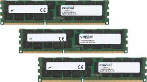 Crucial 48GB (3 x 16GB) ECC Registered DDR3 1600 (PC3 12800) Server Memory Model CT3K16G3ERSLD4160B